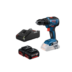 PERCEUSE VISSEUSE GSR 18V-28 LBOXX +2 BAT. 3Ah +CHARGEUR 06015990L7K BOSCH